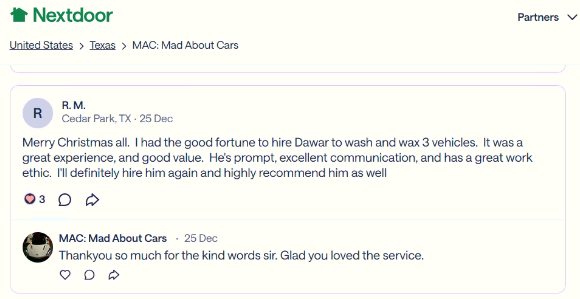 Cedar Park TX multi-car detailing: Verified review for mobile wash, wax, and premium protection for 3 vehicles